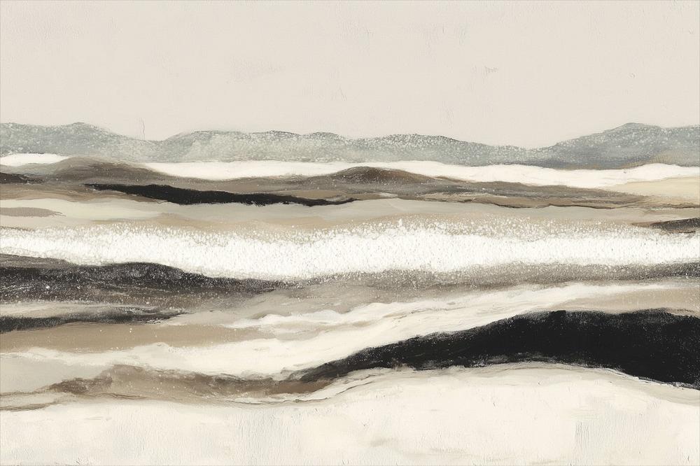 Layered Butte Landscape-by-Chromatic Storm Studio-wall-art-print-canvas-poster-framed-Gioia