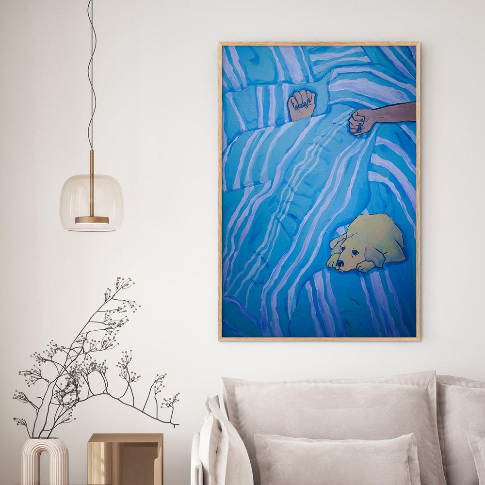 Lazy Day-by-Sam Myers-wall-art-print-canvas-poster-framed-Gioia