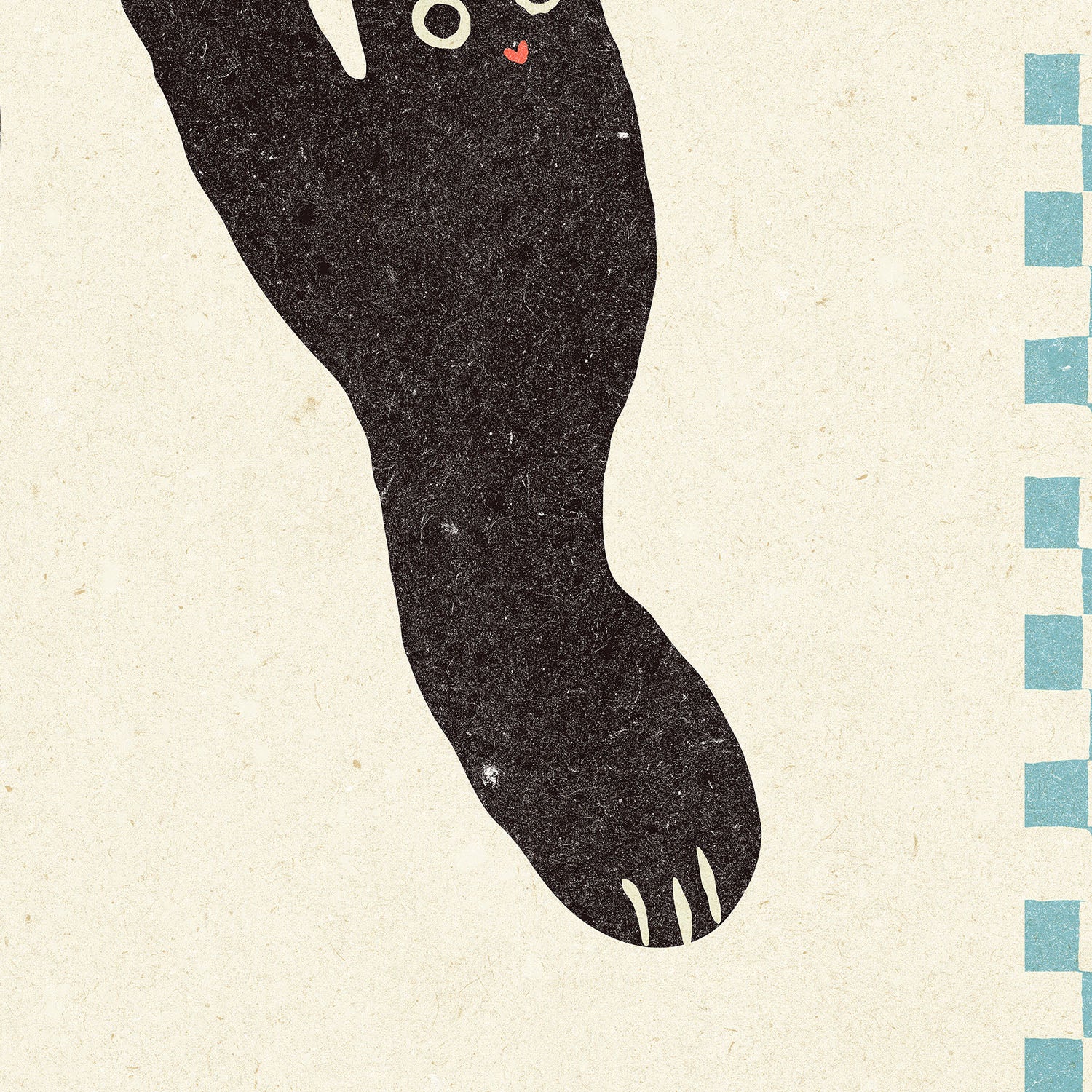 Le Chat-by-NKTN-wall-art-print-canvas-poster-framed-Gioia