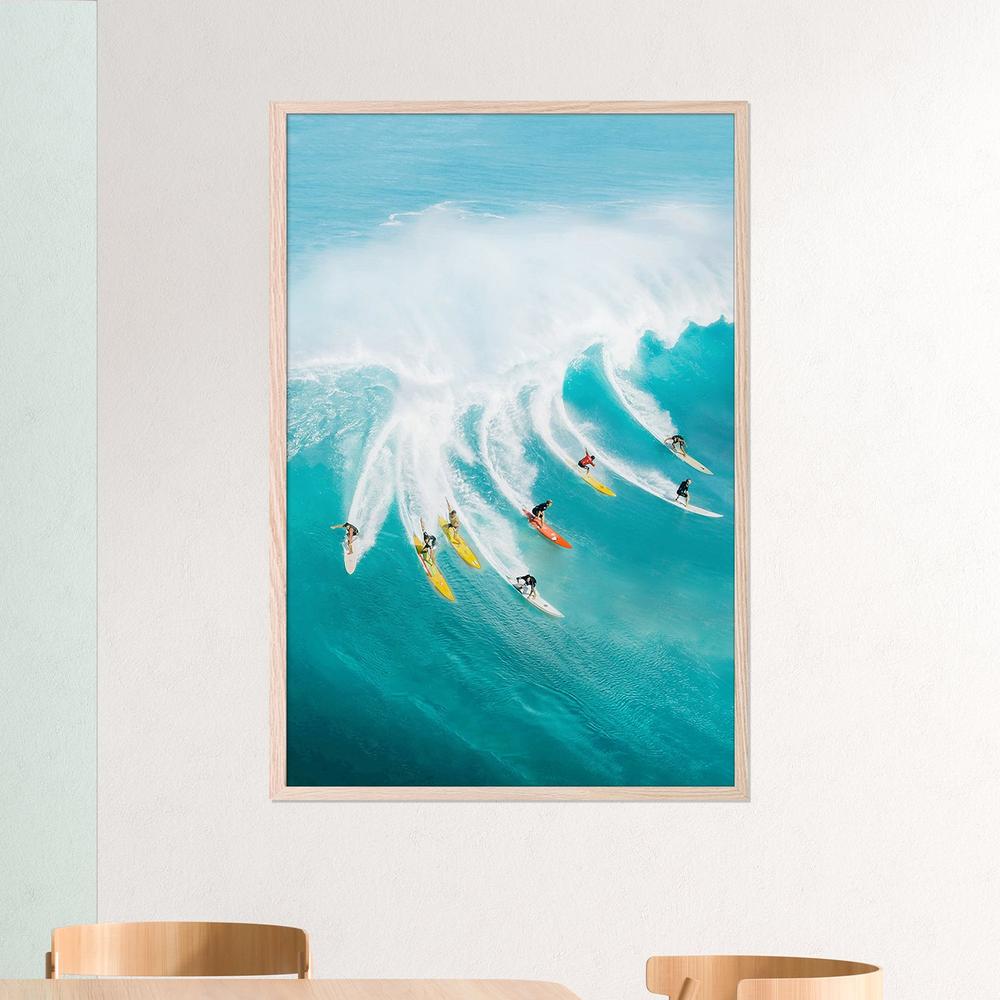 Lets Surf-by-Gal Pittel-wall-art-print-canvas-poster-framed-Gioia