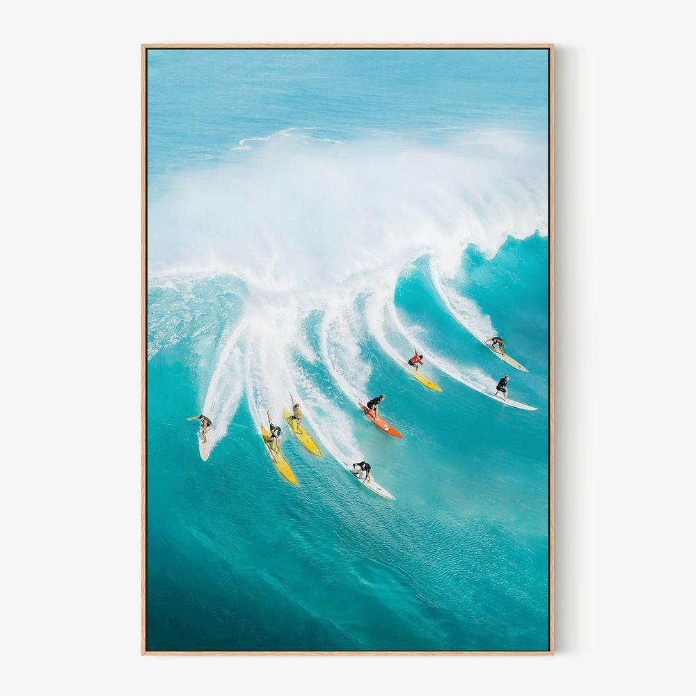 Lets Surf-by-Gal Pittel-wall-art-print-canvas-poster-framed-Gioia