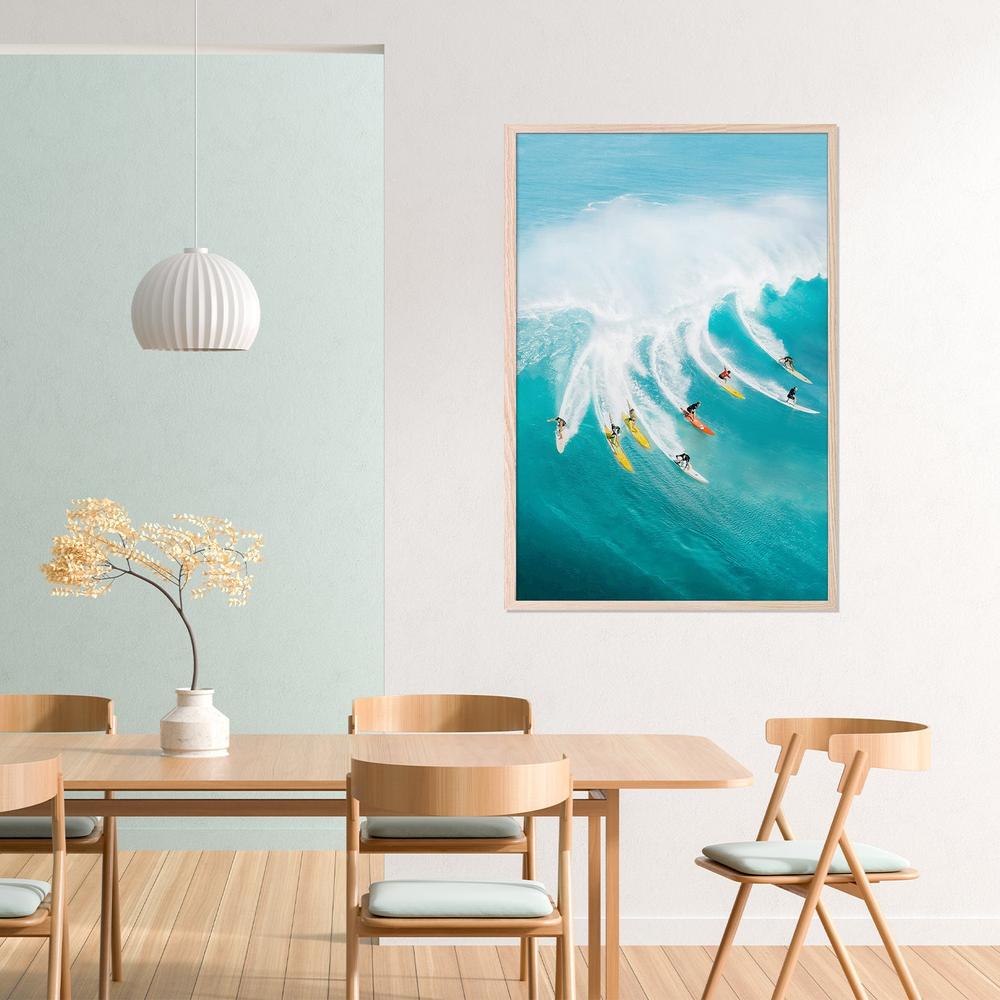Lets Surf-by-Gal Pittel-wall-art-print-canvas-poster-framed-Gioia