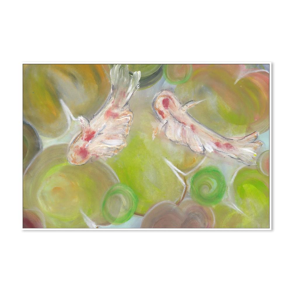Lilypads-by-Lisa Schmidt-wall-art-print-canvas-poster-framed-Gioia