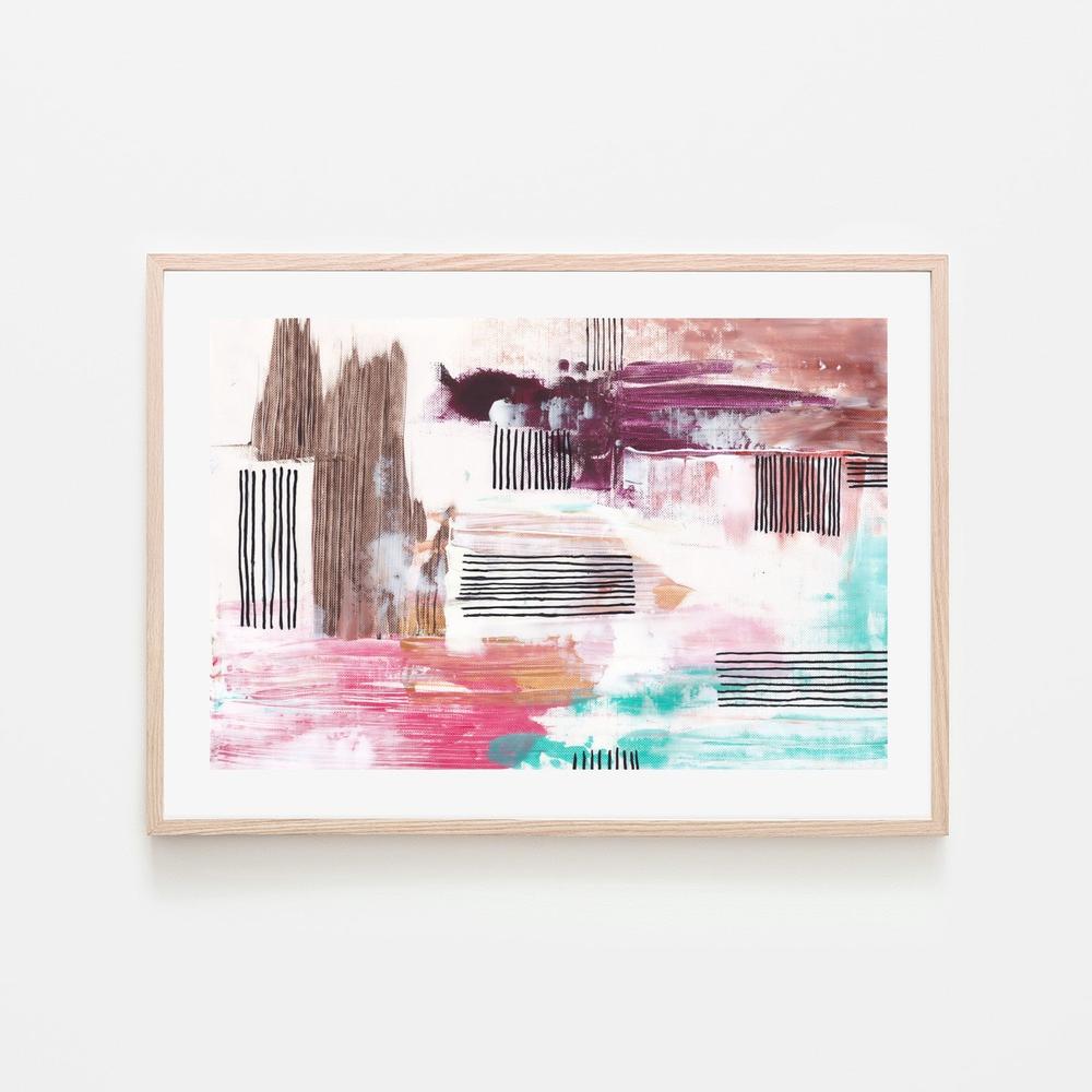 Linear landscape-by-Lisa Schmidt-wall-art-print-canvas-poster-framed-Gioia