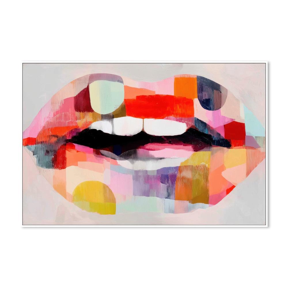 Lips Like Stained Glass-by-Chromatic Storm Studio-wall-art-print-canvas-poster-framed-Gioia
