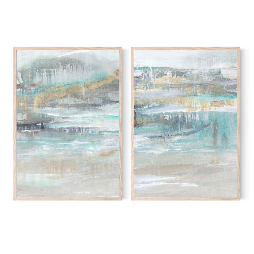Living in A Transient Dream, Style A & B, Set Of 2-by-Lera-wall-art-print-canvas-poster-framed-Gioia