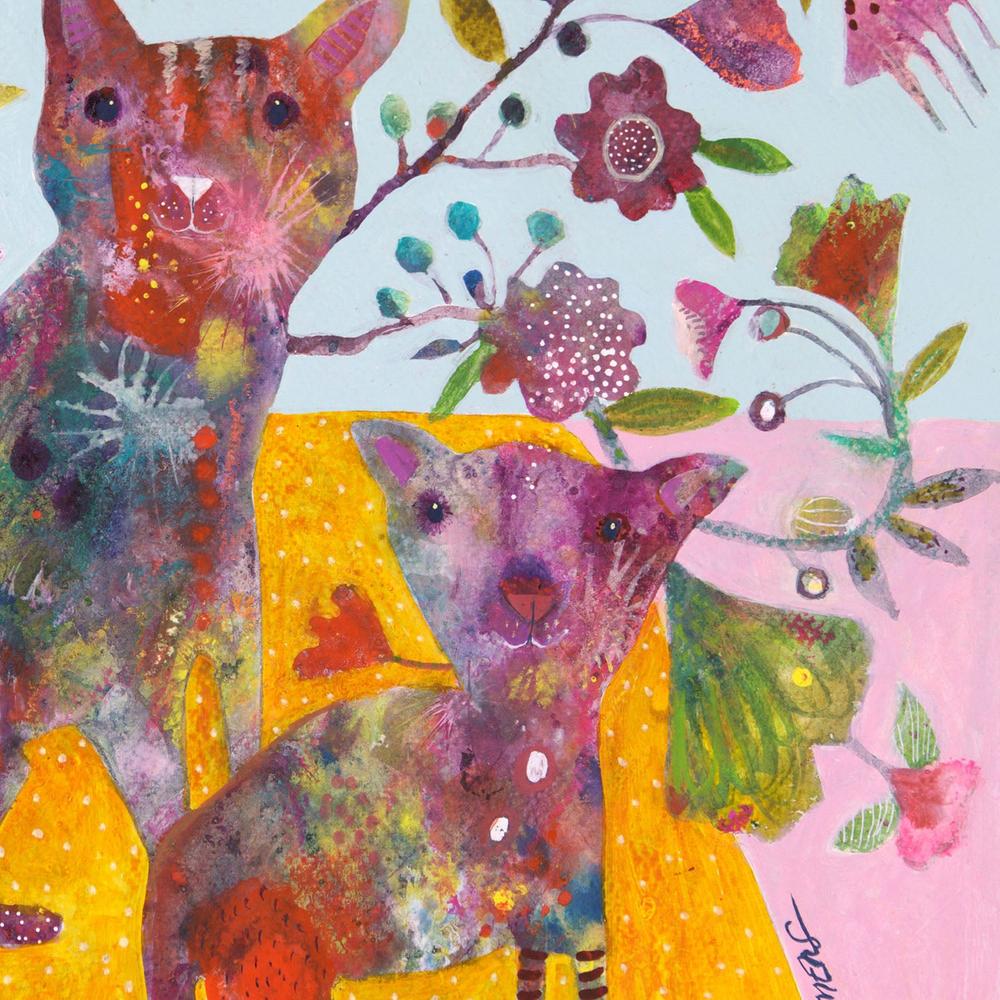 lola & lolo-by-Sylvie Demers-wall-art-print-canvas-poster-framed-Gioia
