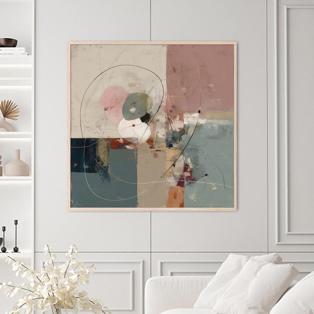 Looping Lines, Style B-by-Jordão de Abreu-wall-art-print-canvas-poster-framed-Gioia