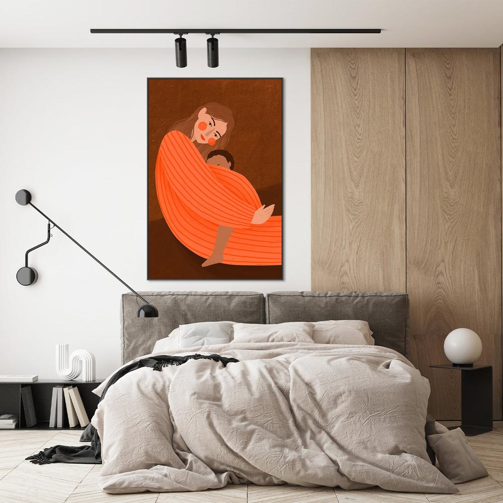 Loving Mother Child-by-Bea Muller-wall-art-print-canvas-poster-framed-Gioia