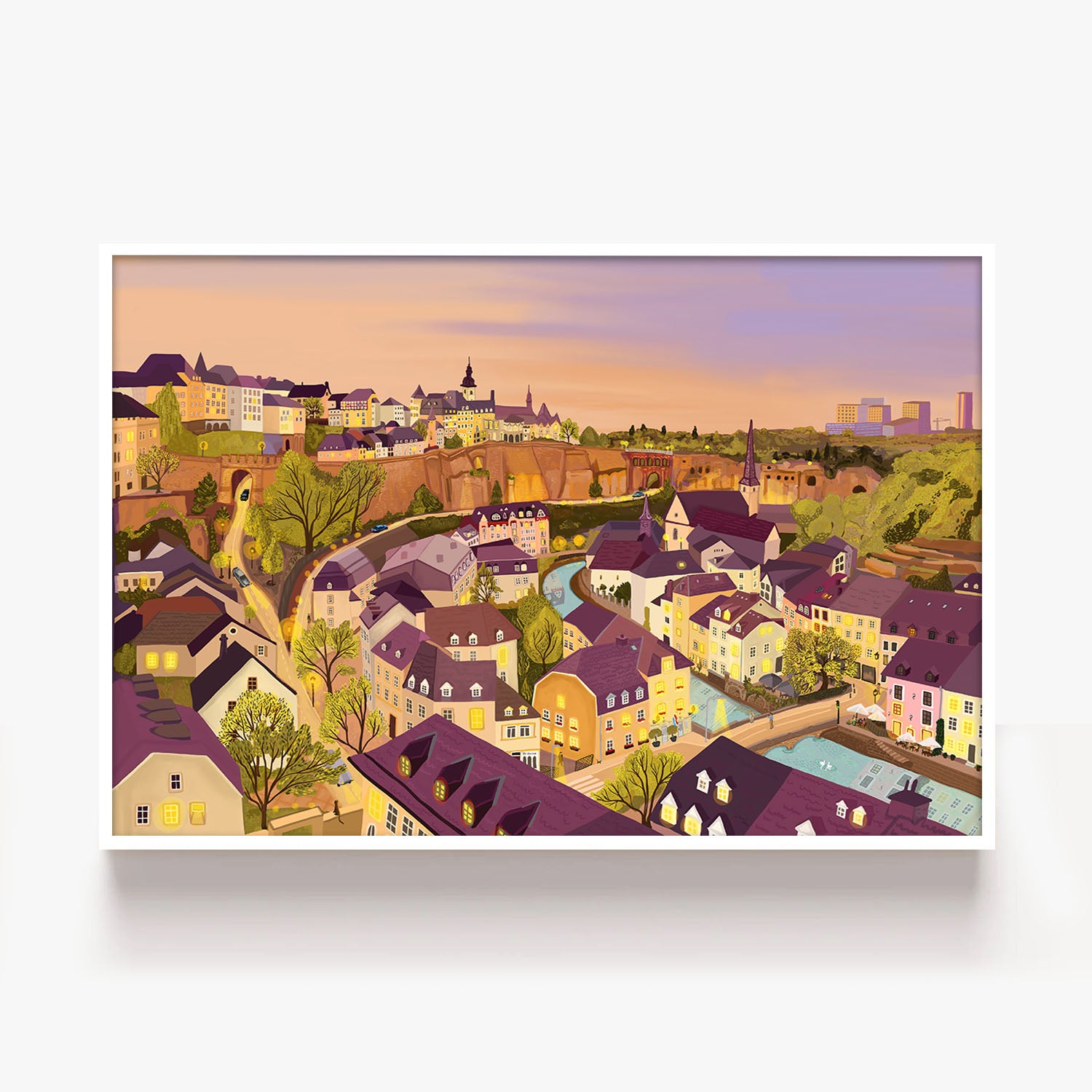 Luxembourg-by-Emma Forsberg-wall-art-print-canvas-poster-framed-Gioia