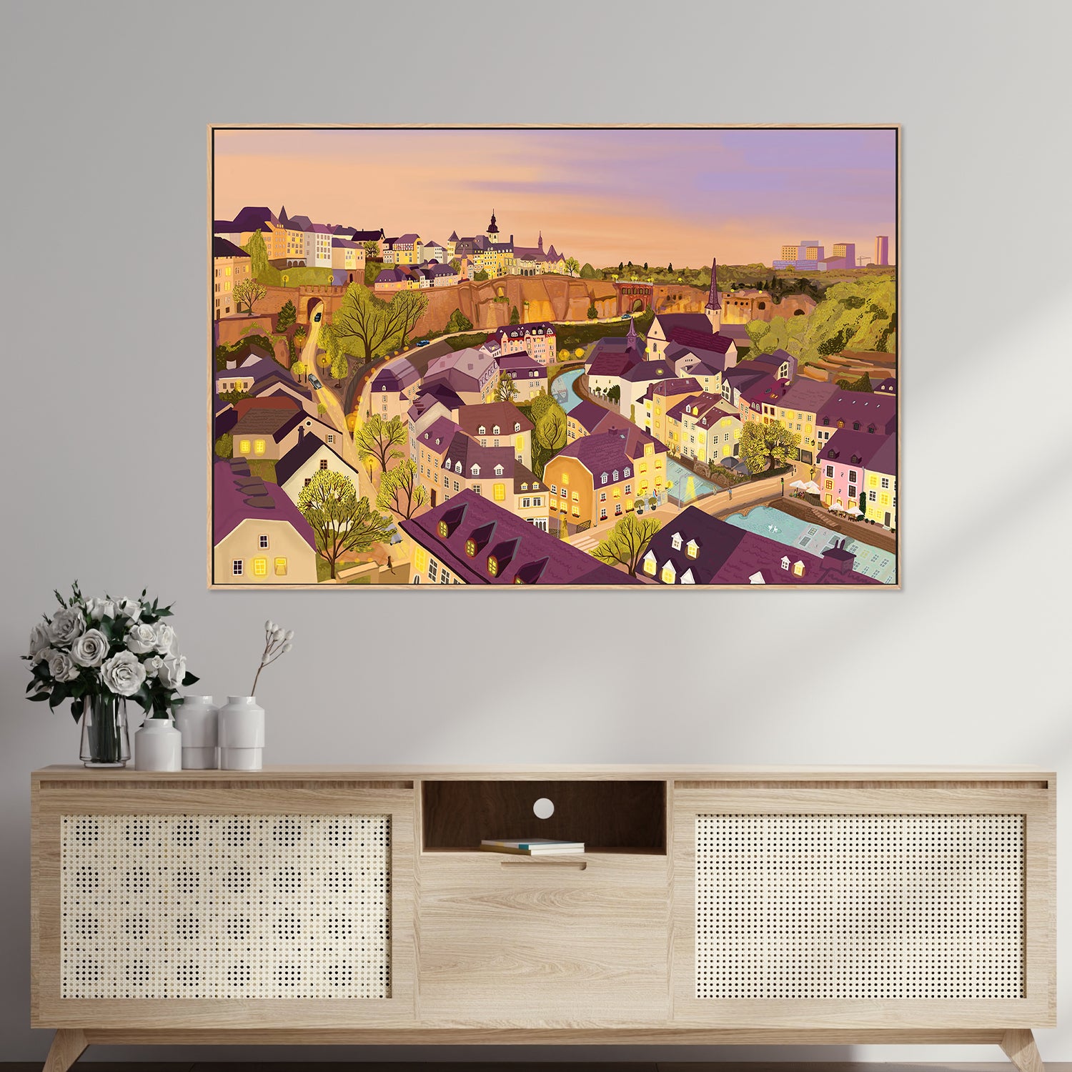 Luxembourg-by-Emma Forsberg-wall-art-print-canvas-poster-framed-Gioia
