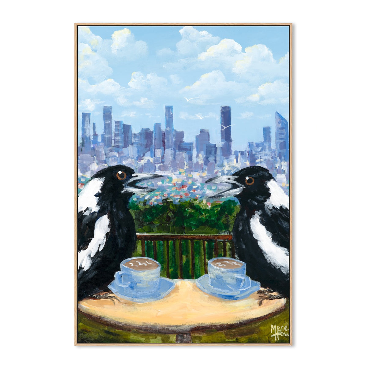 Maggies Day Out-by-Meredith Howse-wall-art-print-canvas-poster-framed-Gioia