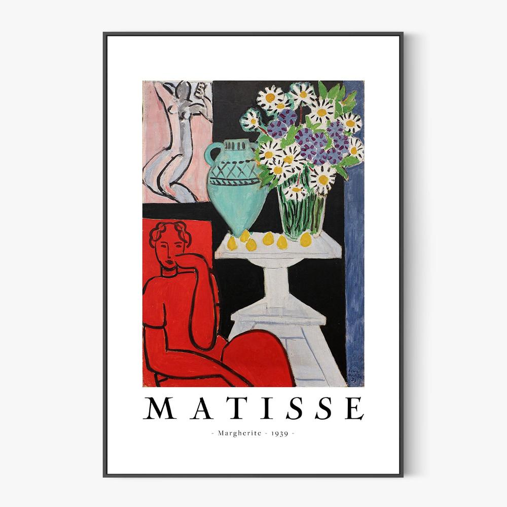 Margherite 1939-by-Henri Matisse-wall-art-print-canvas-poster-framed-Gioia