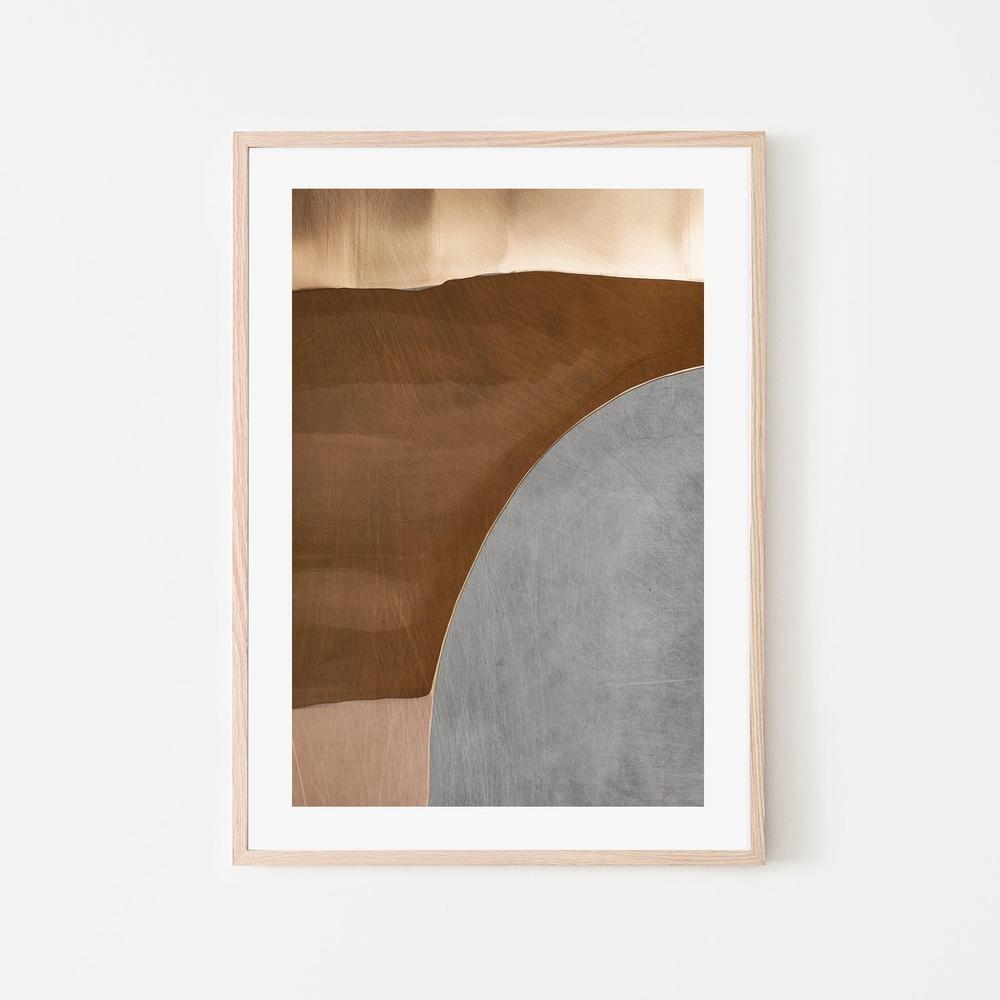 Metallic Curves Abstract-by-Alma-wall-art-print-canvas-poster-framed-Gioia