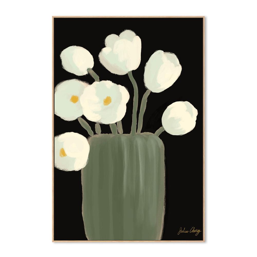 wall-art-print-canvas-poster-framed-Modern Floral Vase-4