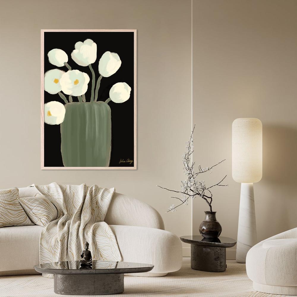wall-art-print-canvas-poster-framed-Modern Floral Vase-8