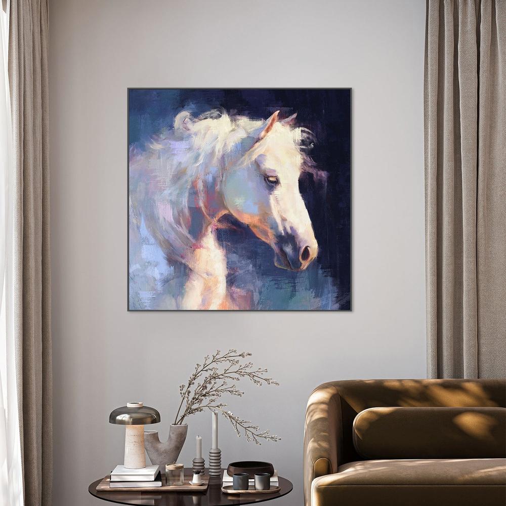 Moonlit Stallion, Style A-by-Gioia Template-wall-art-print-canvas-poster-framed-Gioia
