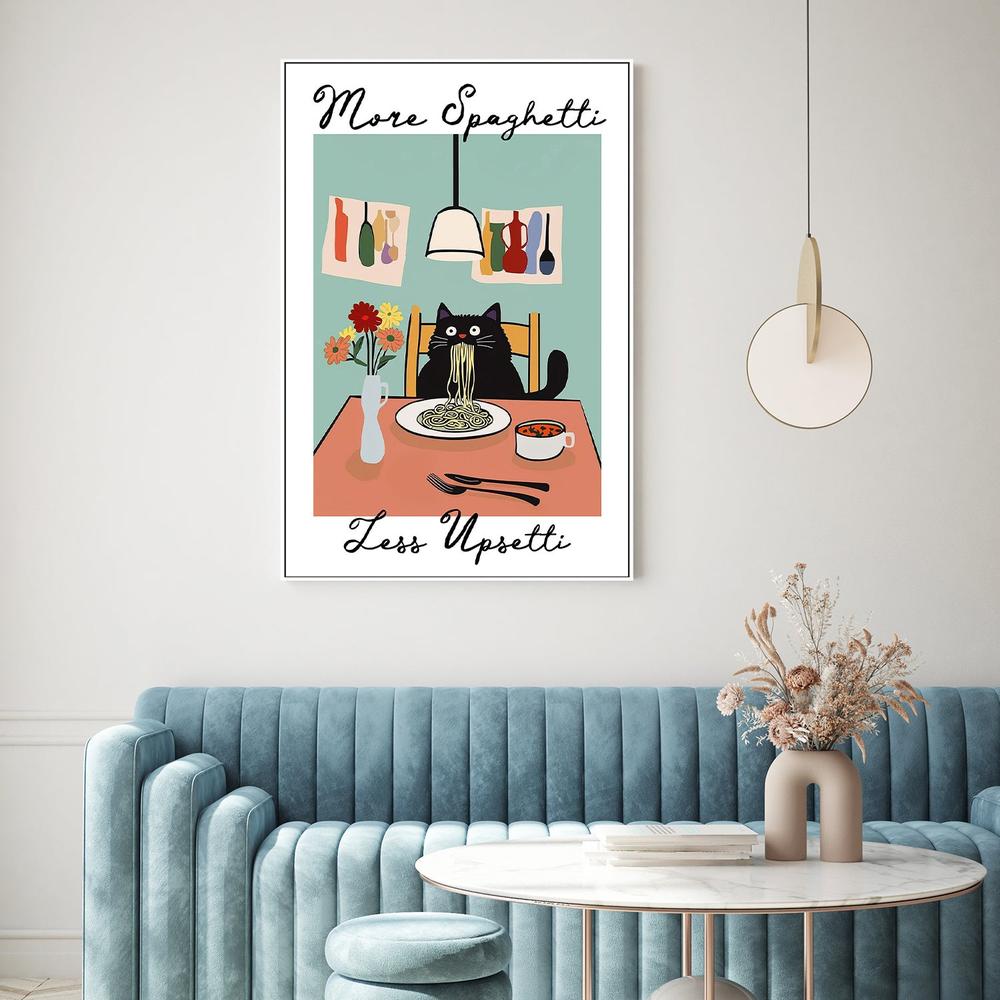 More Spaghetti-by-Kathrin Pienaar-wall-art-print-canvas-poster-framed-Gioia