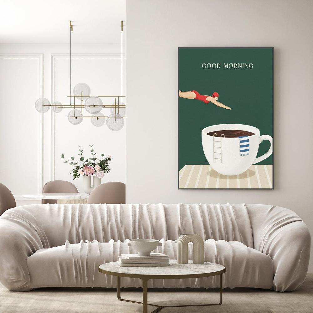 Morning Coffee Dive-by-Andreas Magnusson-wall-art-print-canvas-poster-framed-Gioia