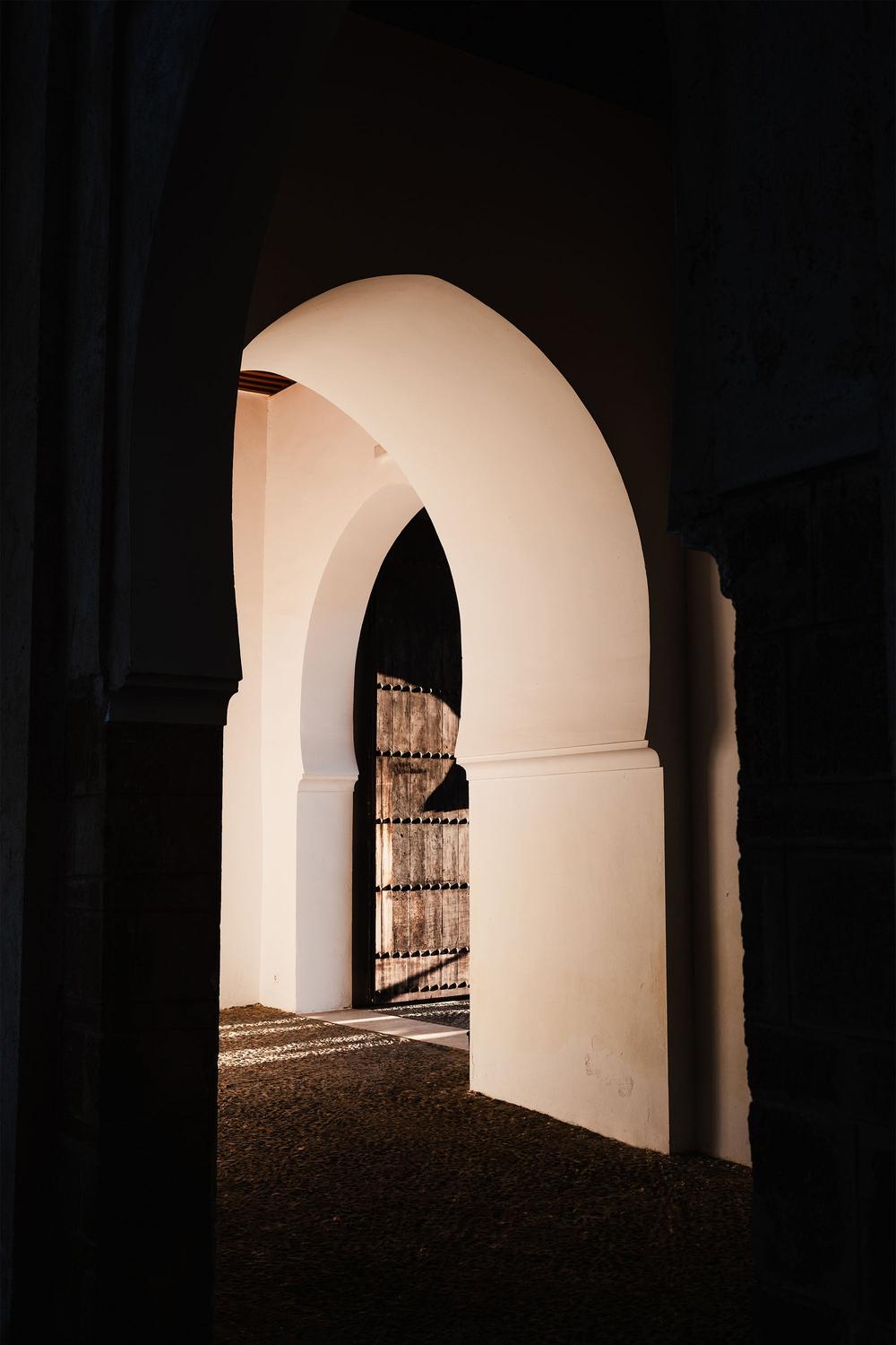 Moroccan Arches Sunlight-by-Photolovers-wall-art-print-canvas-poster-framed-Gioia