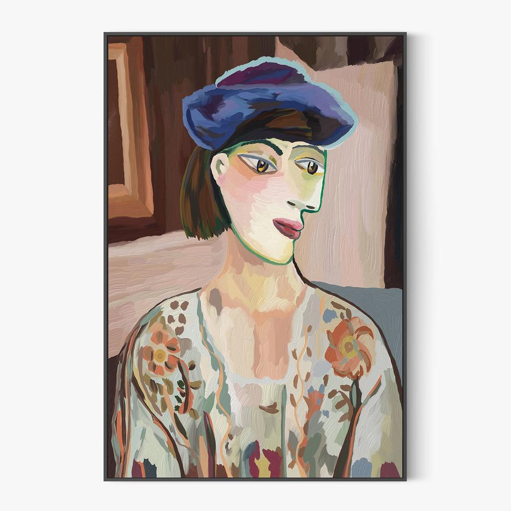 MUJER DE COSTADO-by-Giovanna Gil Alves-wall-art-print-canvas-poster-framed-Gioia