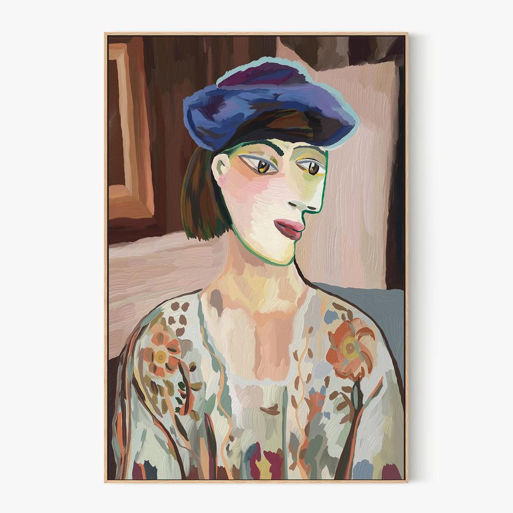 MUJER DE COSTADO-by-Giovanna Gil Alves-wall-art-print-canvas-poster-framed-Gioia