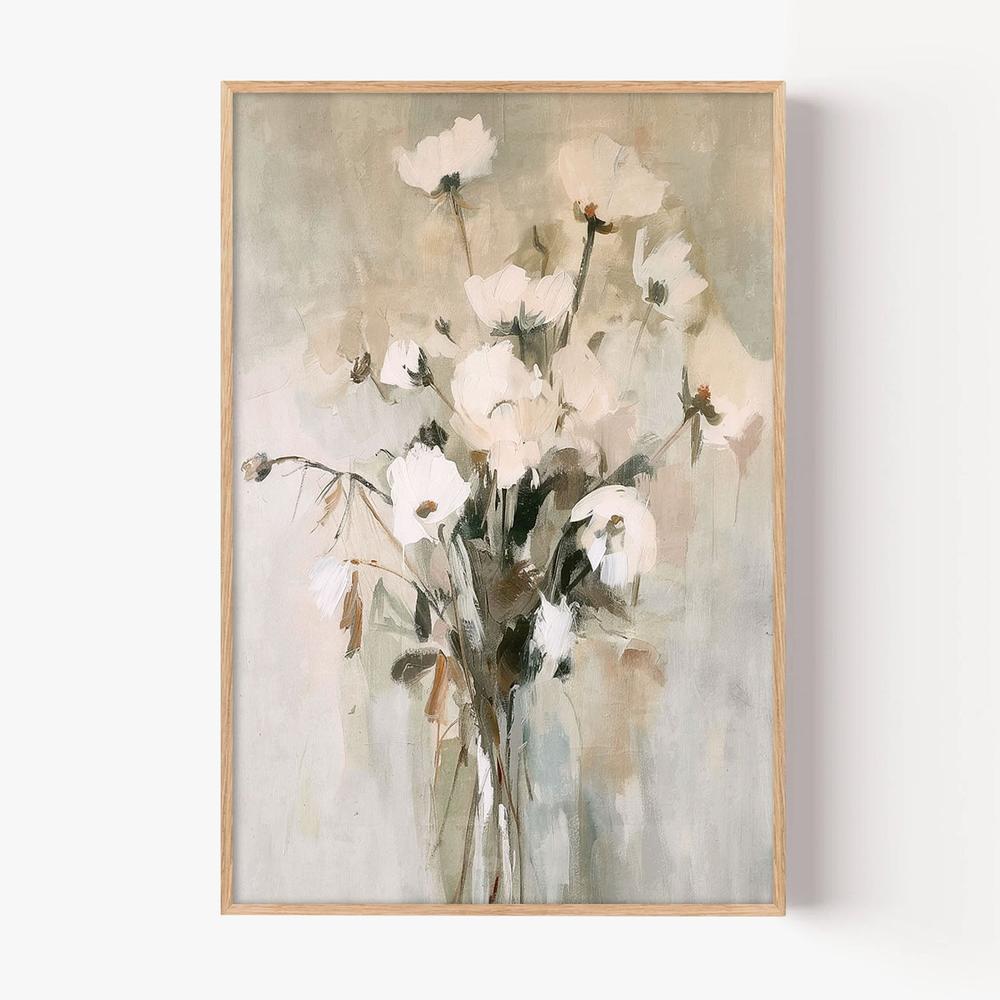 Muted Blossoms, Style A-by-Gioia Template-wall-art-print-canvas-poster-framed-Gioia