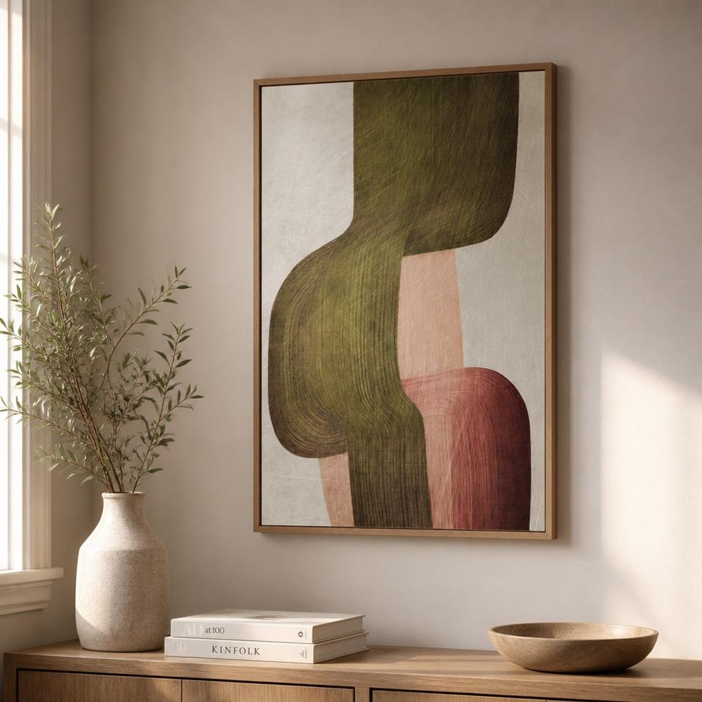 Muted Organic Flow-by-Alma-wall-art-print-canvas-poster-framed-Gioia