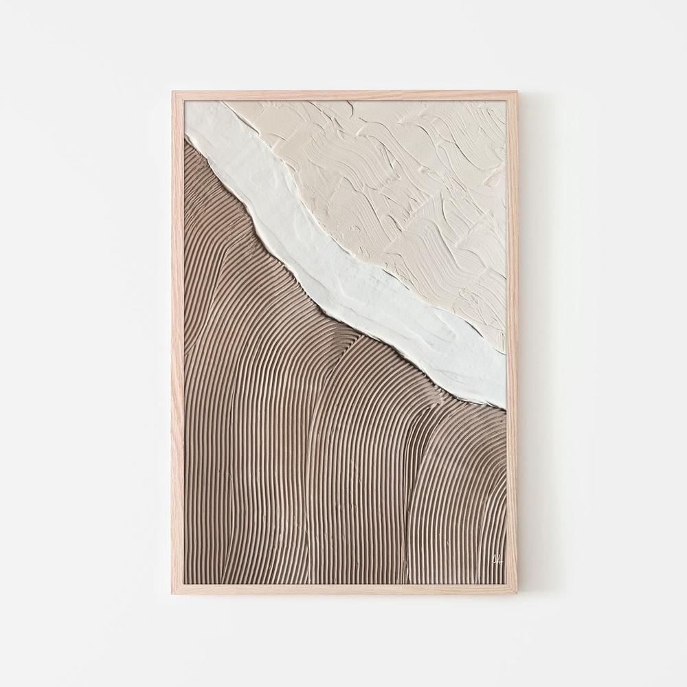 Neutral Ocean-by-Sarah Adams-wall-art-print-canvas-poster-framed-Gioia
