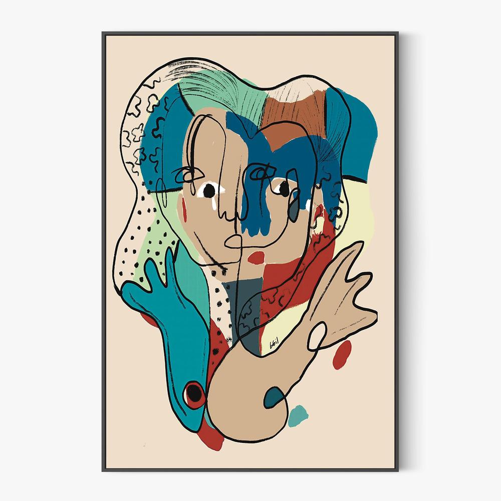 NIÑA-by-Giovanna Gil Alves-wall-art-print-canvas-poster-framed-Gioia