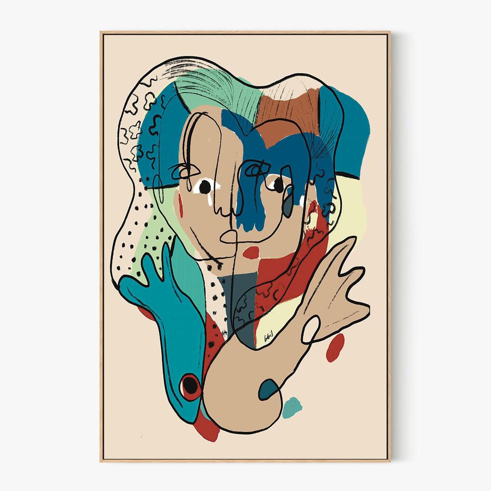 NIÑA-by-Giovanna Gil Alves-wall-art-print-canvas-poster-framed-Gioia