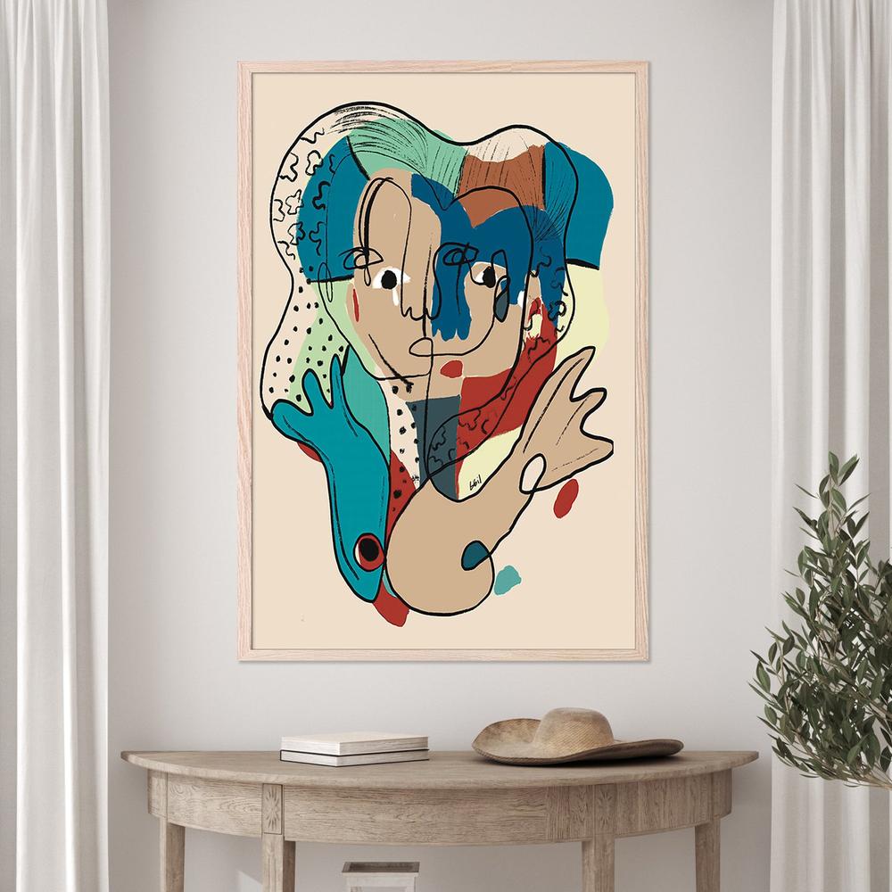 NIÑA-by-Giovanna Gil Alves-wall-art-print-canvas-poster-framed-Gioia