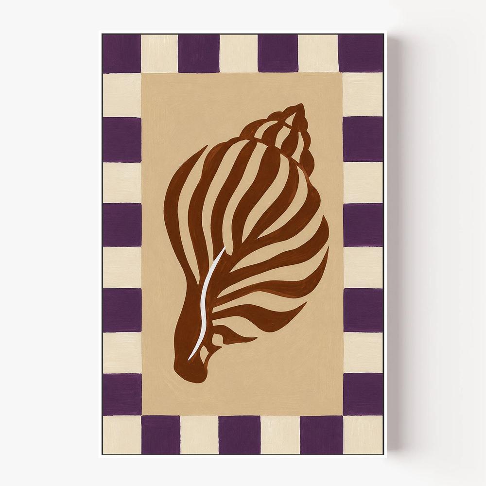 Ocean Shell-by-Lady Hana-wall-art-print-canvas-poster-framed-Gioia