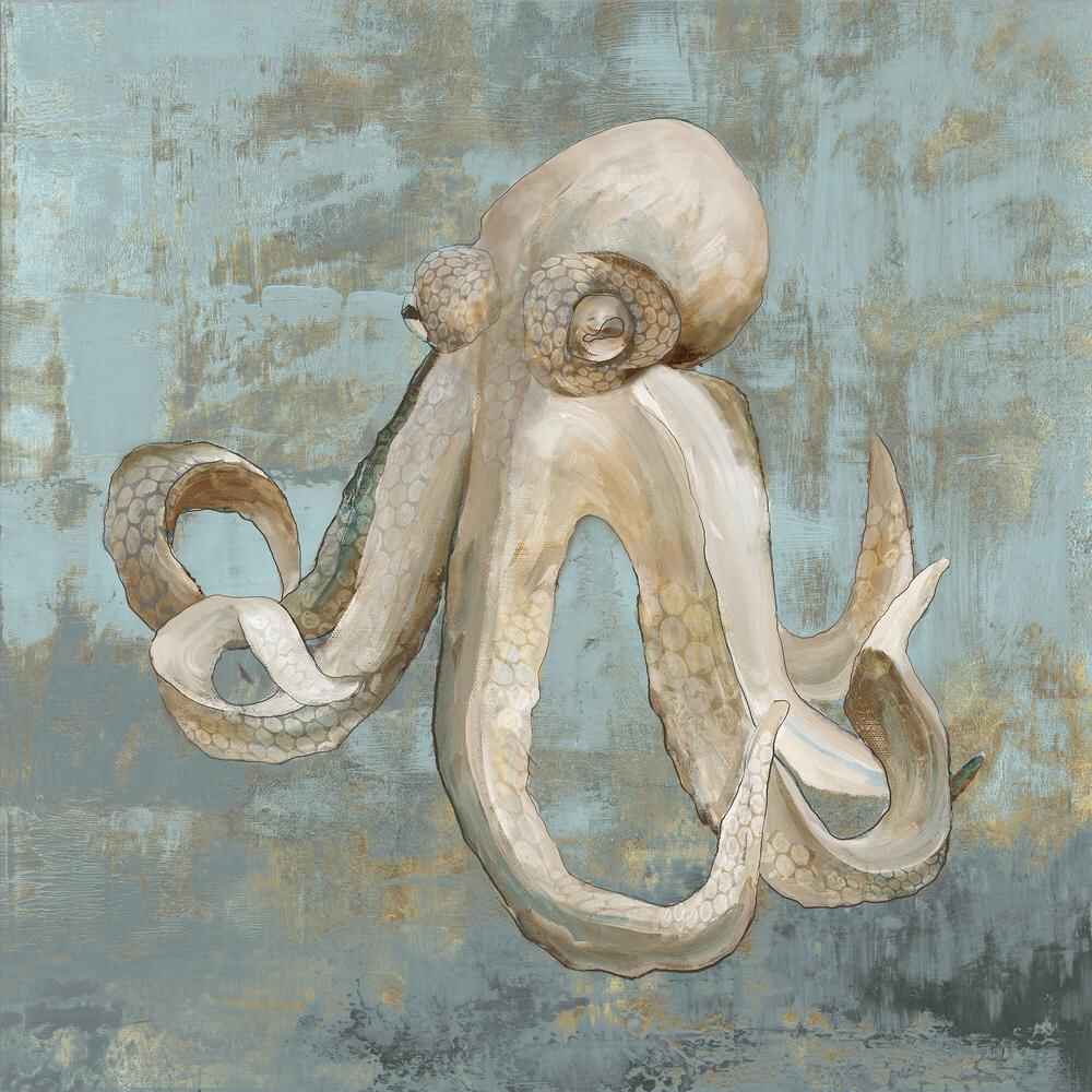 Octopus Dance & Seahorse Dance, Set Of 2-by-Jacob Q-wall-art-print-canvas-poster-framed-Gioia
