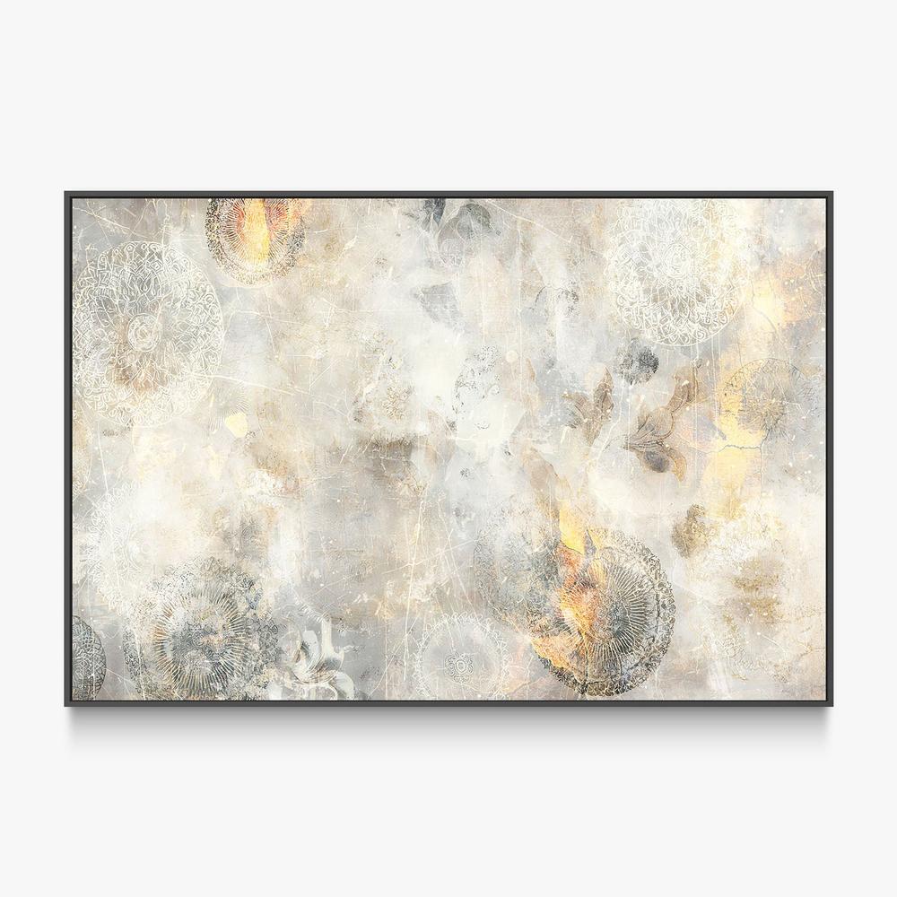 Ornate Abstract Circles-by-Rafal Kulik-wall-art-print-canvas-poster-framed-Gioia