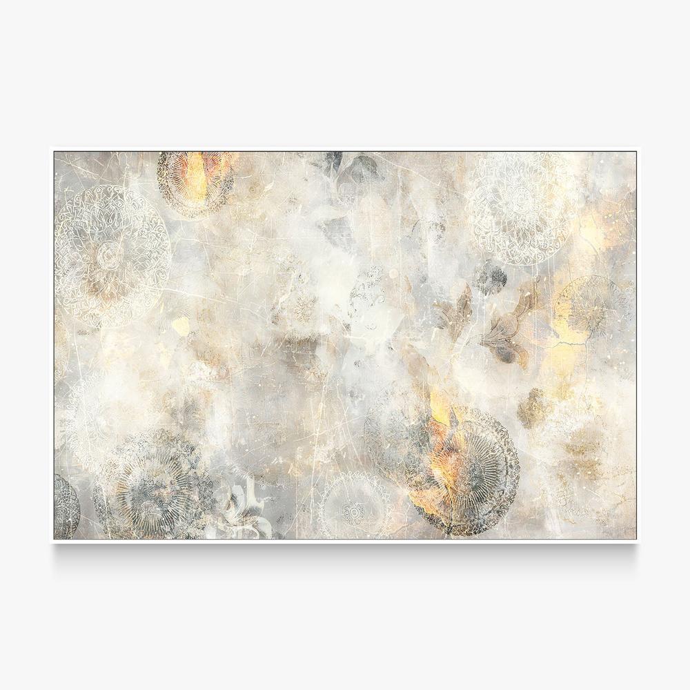 Ornate Abstract Circles-by-Rafal Kulik-wall-art-print-canvas-poster-framed-Gioia