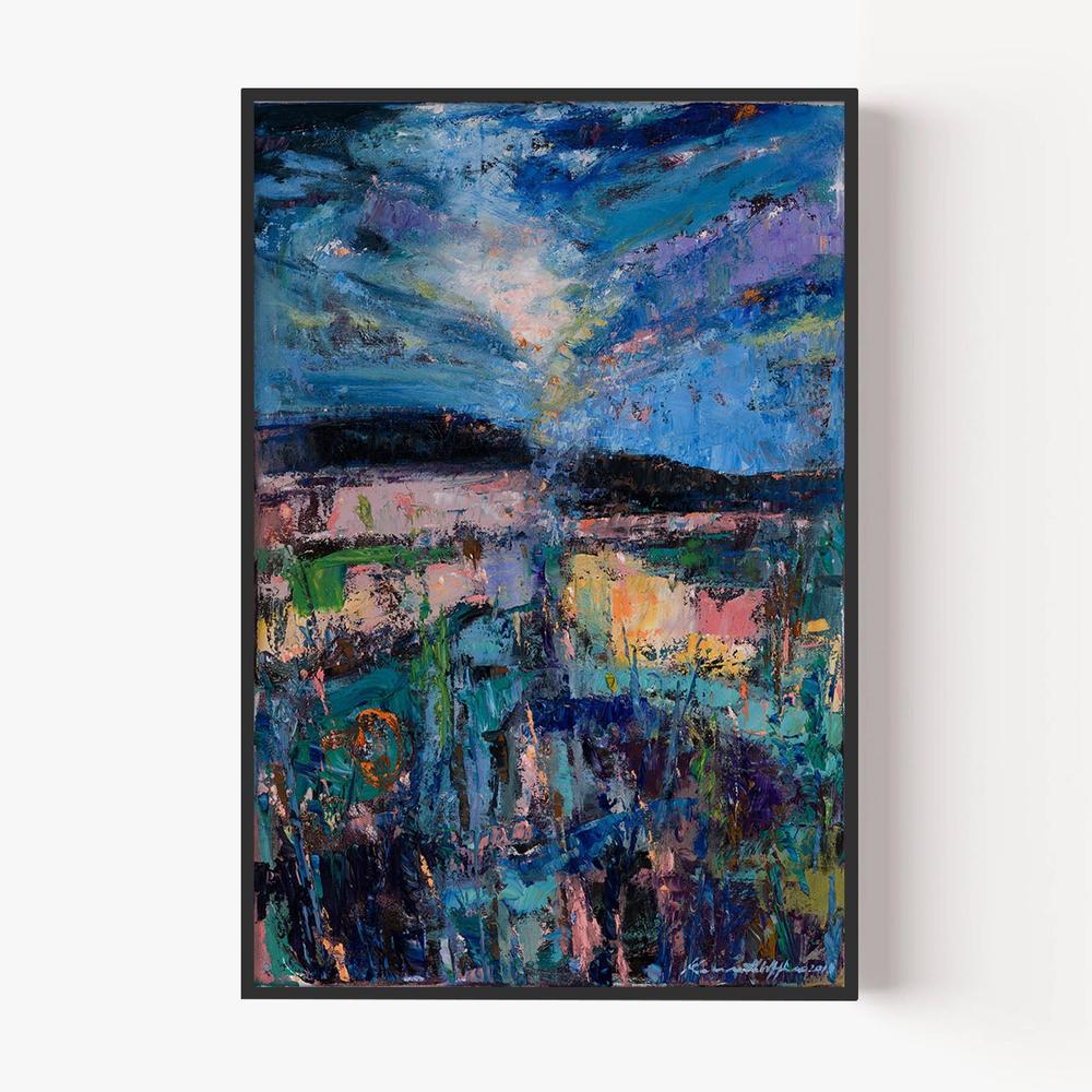 Our evening walks-by-Kenneth WH Lee-wall-art-print-canvas-poster-framed-Gioia