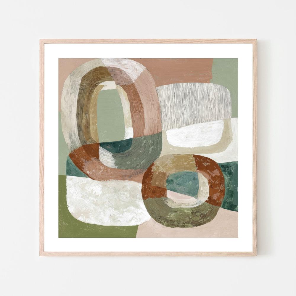 Overlapping Circles-by-Chromatic Storm Studio-wall-art-print-canvas-poster-framed-Gioia