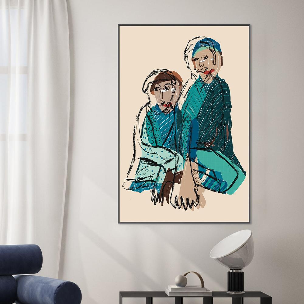PADRE E HIJO-by-Giovanna Gil Alves-wall-art-print-canvas-poster-framed-Gioia