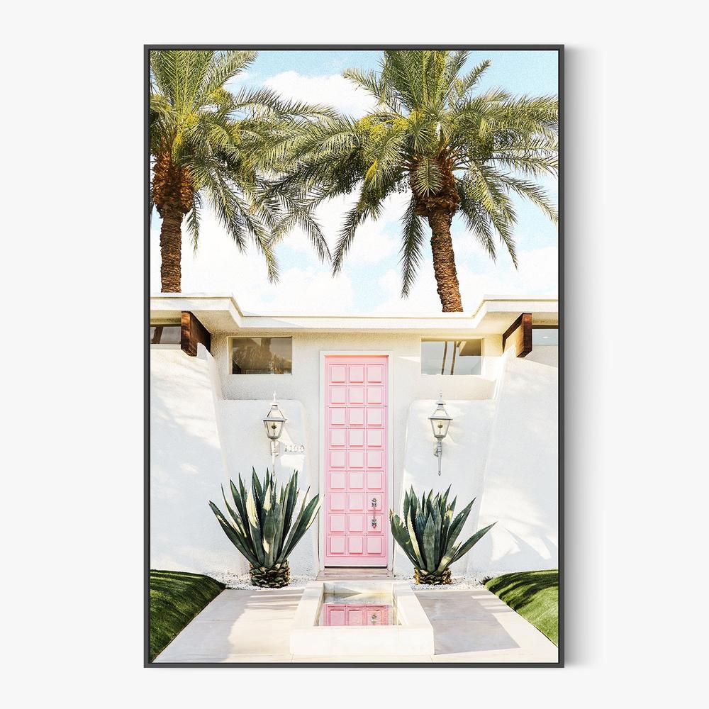 Palm Springs House-by-Gal Pittel-wall-art-print-canvas-poster-framed-Gioia
