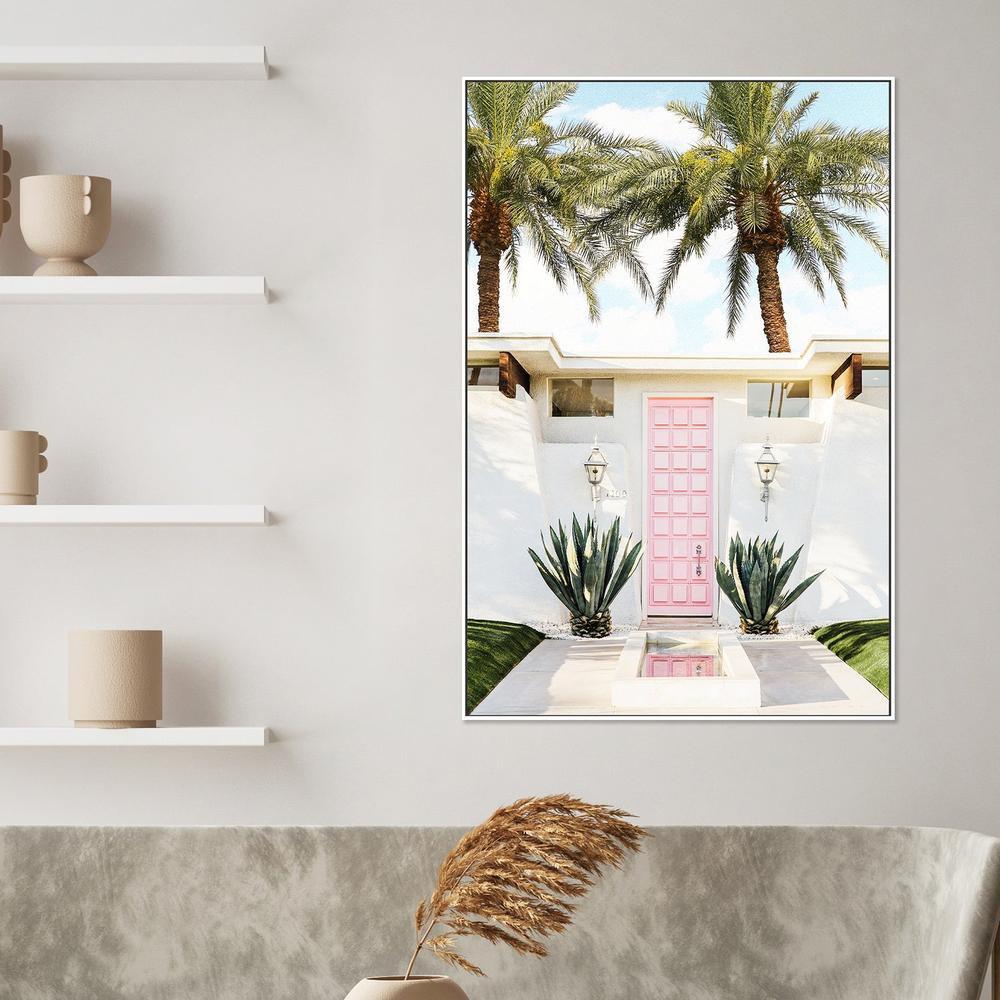 Palm Springs House-by-Gal Pittel-wall-art-print-canvas-poster-framed-Gioia