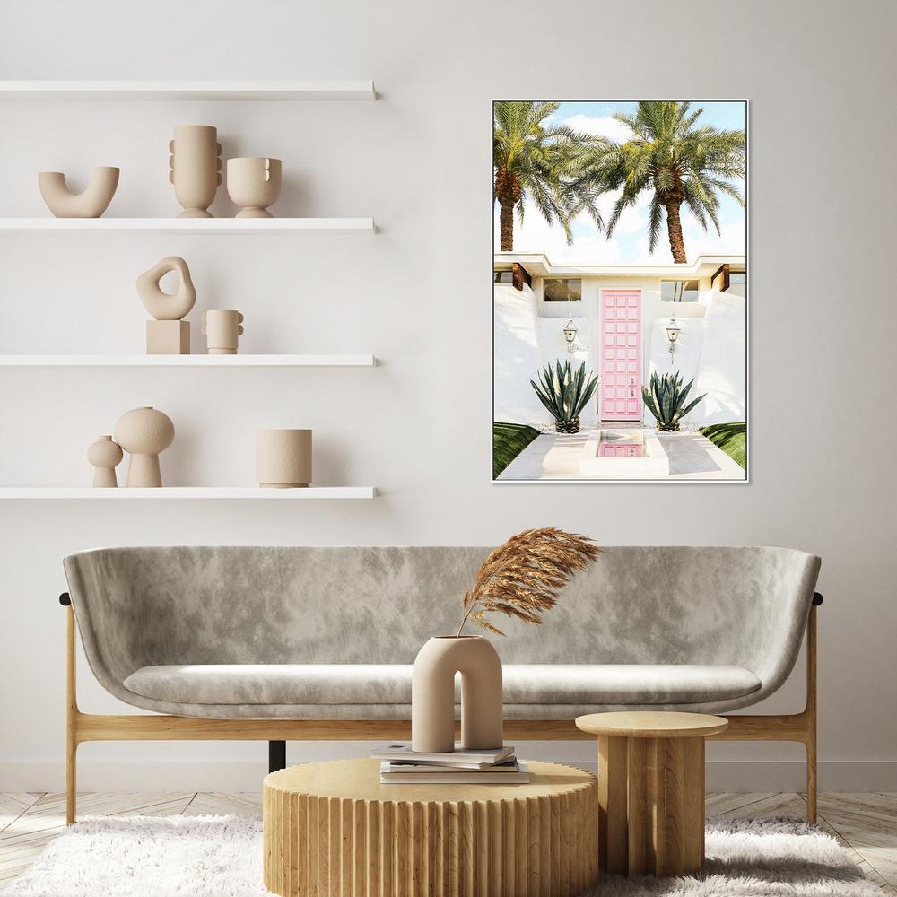 Palm Springs House-by-Gal Pittel-wall-art-print-canvas-poster-framed-Gioia