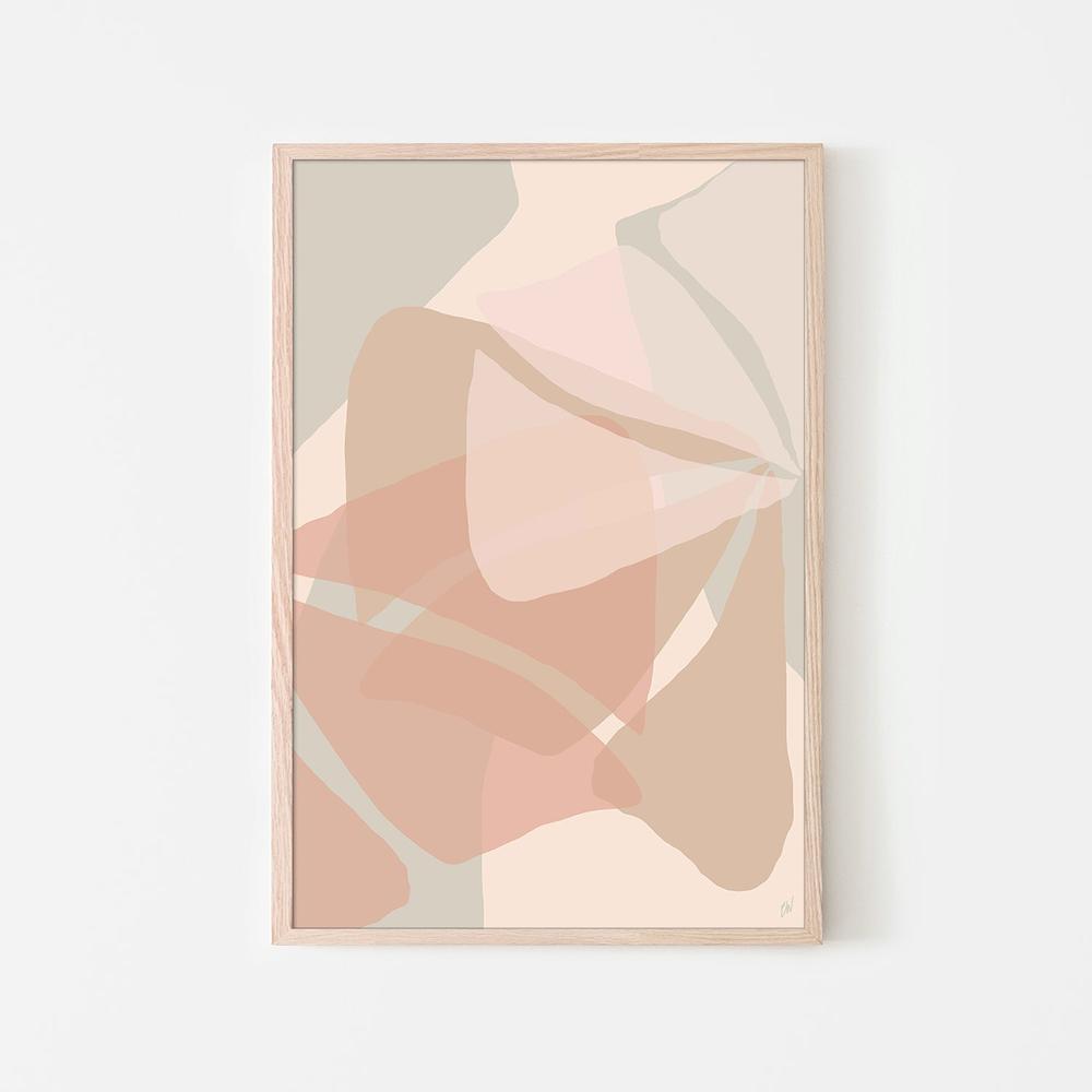 Pastel Dream-by-Carrie Welsh-wall-art-print-canvas-poster-framed-Gioia