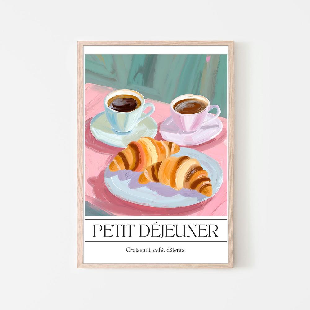 Pastel French Breakfast-by-Ohkimiko-wall-art-print-canvas-poster-framed-Gioia