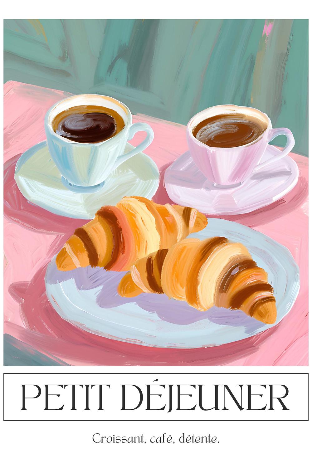 Pastel French Breakfast-by-Ohkimiko-wall-art-print-canvas-poster-framed-Gioia