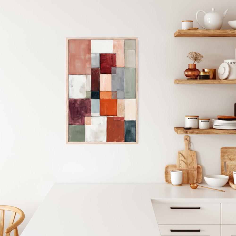 Patchwork Grid, Style A-by-Jordão de Abreu-wall-art-print-canvas-poster-framed-Gioia