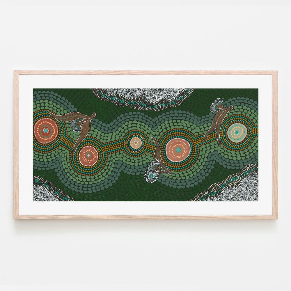 Paths That Bind Us-by-Domica Hill-wall-art-print-canvas-poster-framed-Gioia