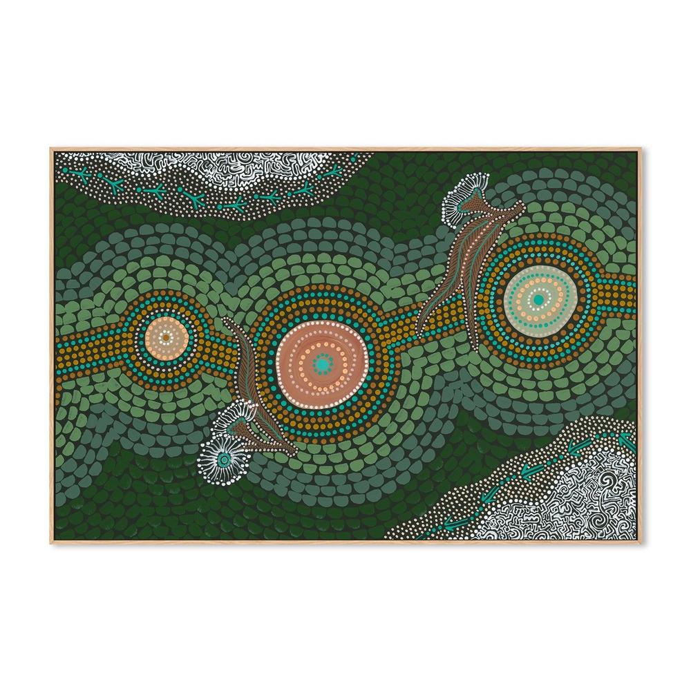 Paths That Bind Us, Style A-by-Domica Hill-wall-art-print-canvas-poster-framed-Gioia