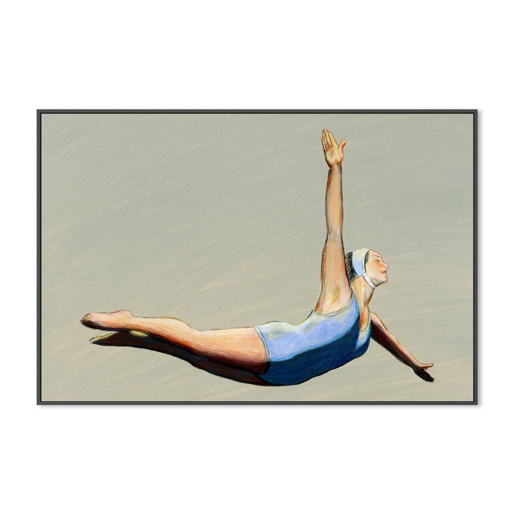 Periwinkle Diver-by-Sarah Morrissette-wall-art-print-canvas-poster-framed-Gioia