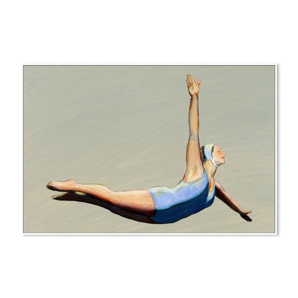 Periwinkle Diver-by-Sarah Morrissette-wall-art-print-canvas-poster-framed-Gioia